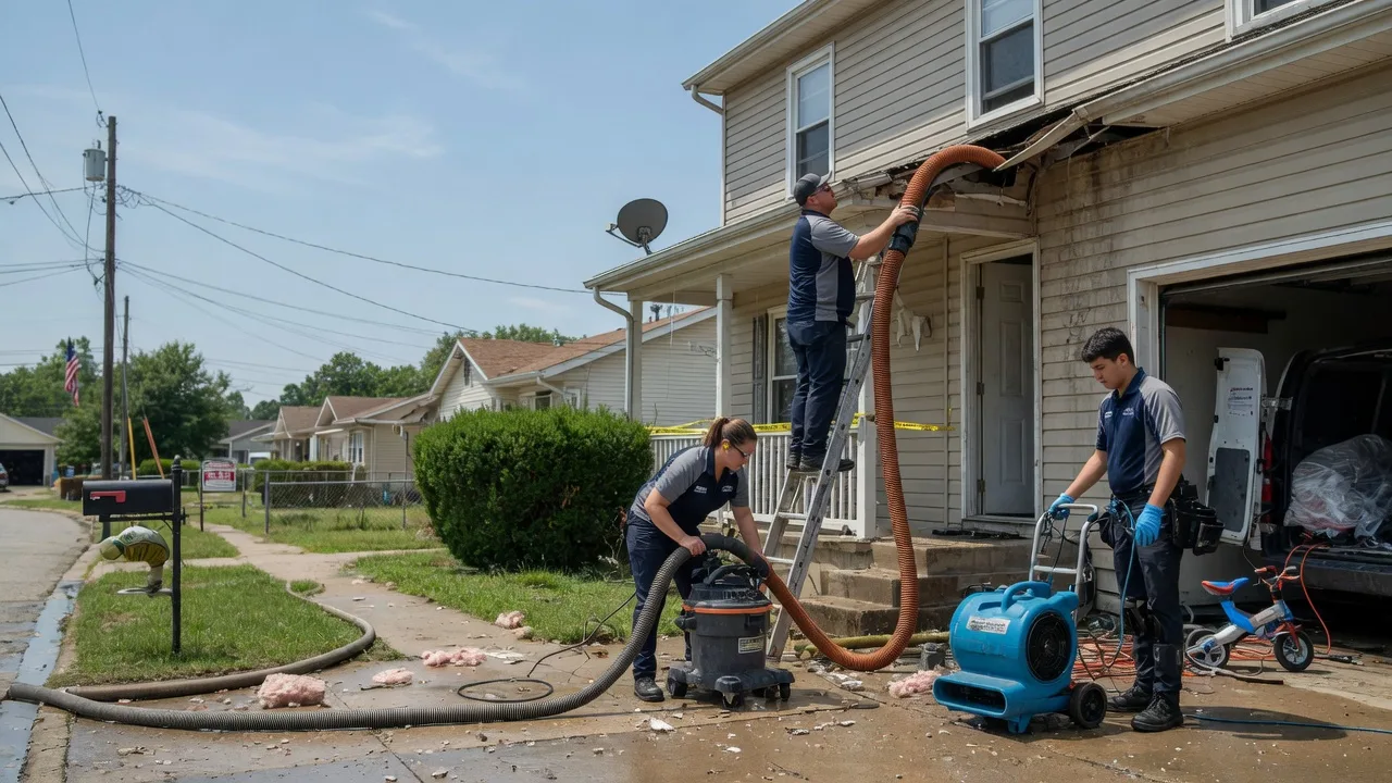 Water Damage Restoration in Gladstone, IL near me